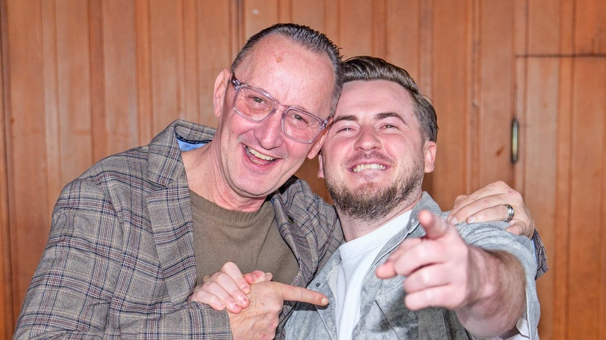 Jimilian og Jesper Skibby.