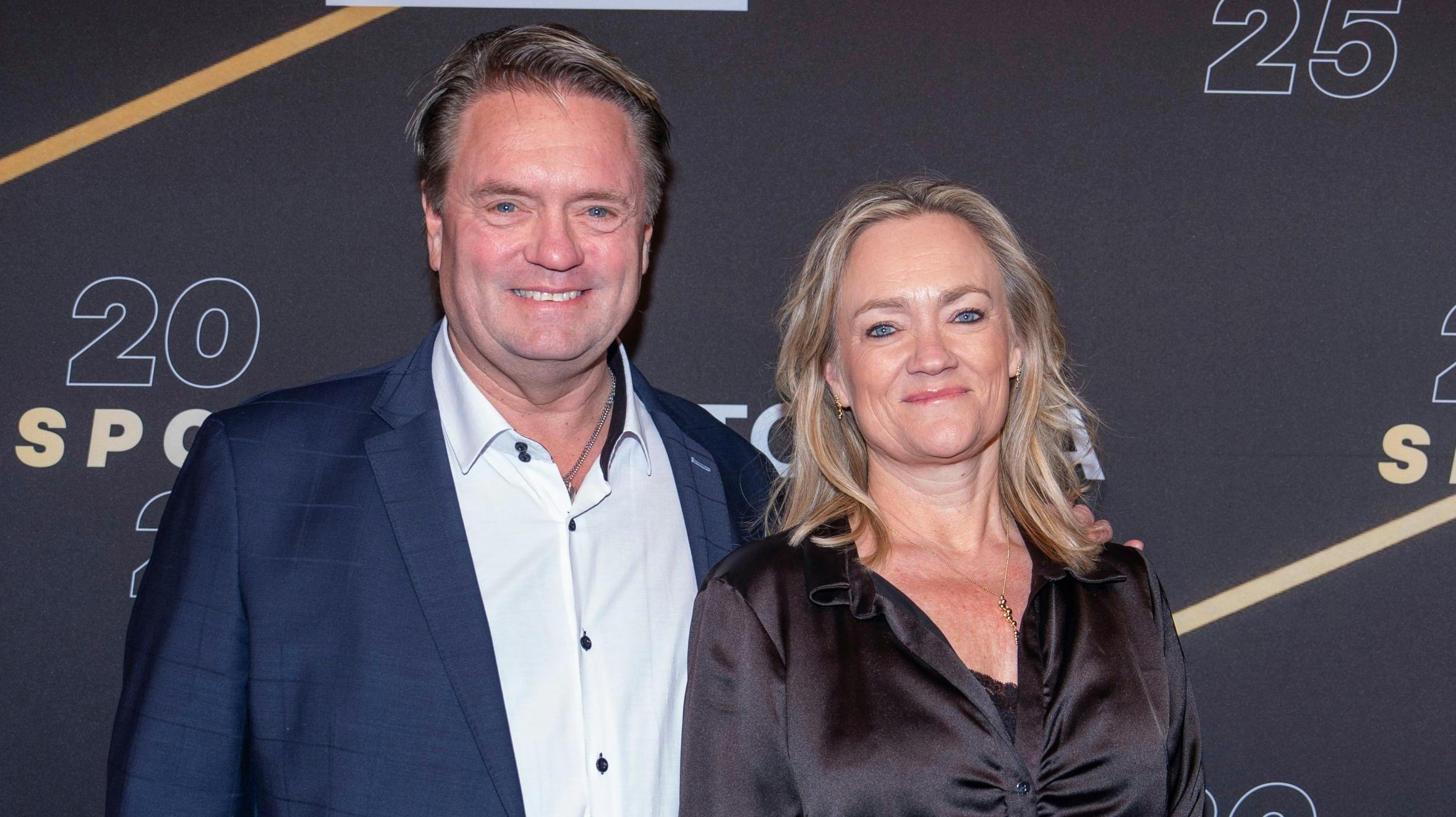 Kandis-forsangeren Johnny Hansen med hustruen Gitte.