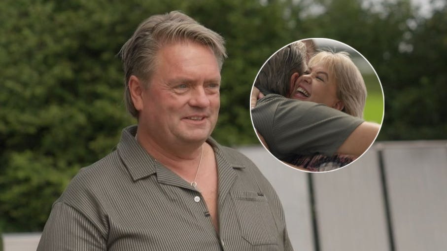 Johnny Hansen møder sin store Kandis-fan Karina i "Kandis-kuren" på TV 2 Fri.