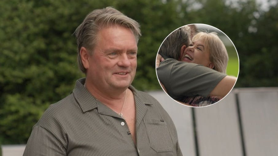 Johnny Hansen møder sin store Kandis-fan Karina i "Kandis-kuren" på TV 2 Fri.