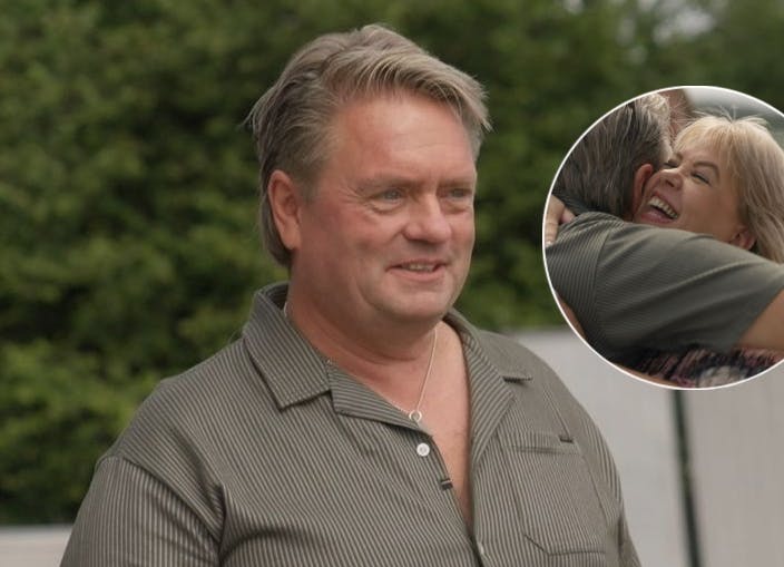 Johnny Hansen møder sin store Kandis-fan Karina i "Kandis-kuren" på TV 2 Fri.