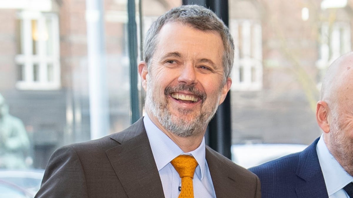 Kong Frederik var til hyggelig nytårskur midt i København