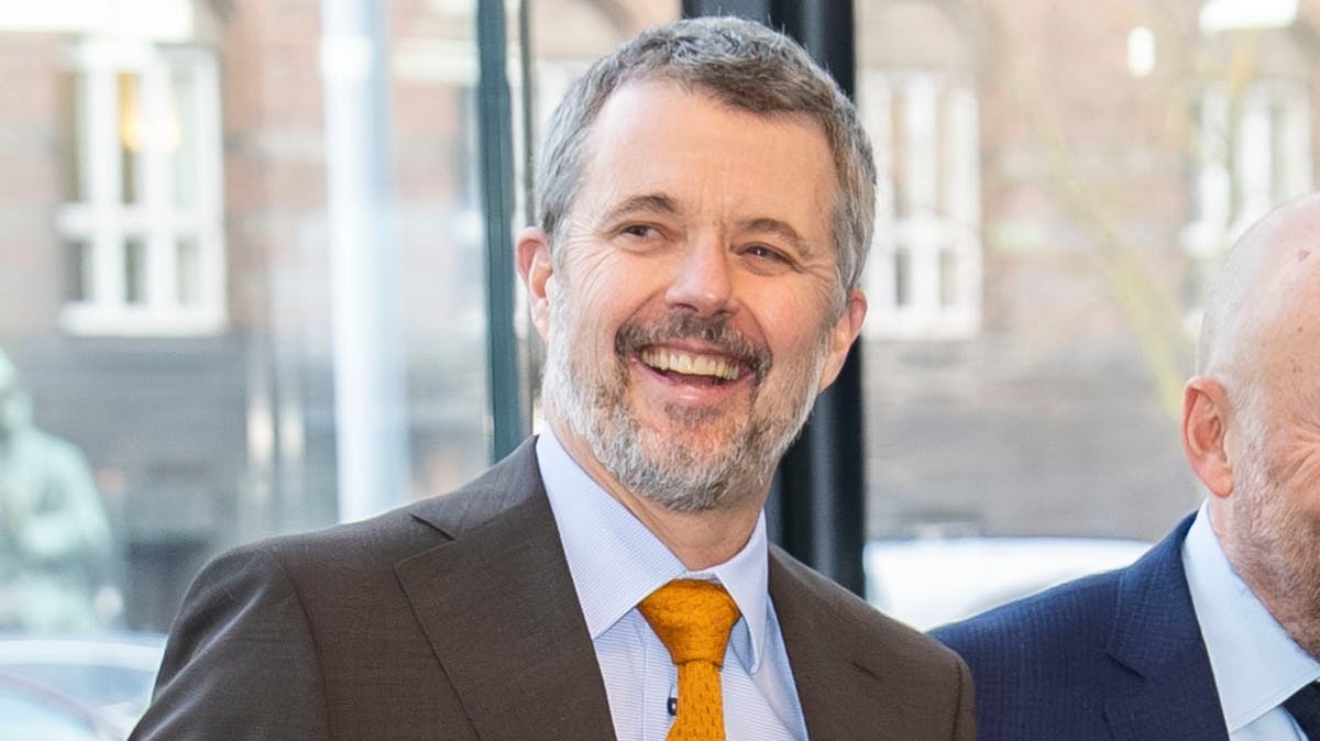 Kong Frederik var til hyggelig nytårskur midt i København