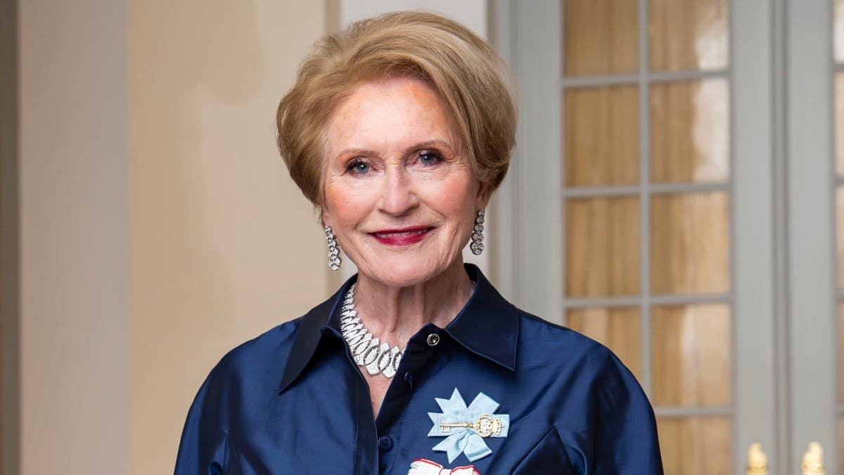 Karin Salling til Store nytårskur på Christiansborg Slot.&nbsp;