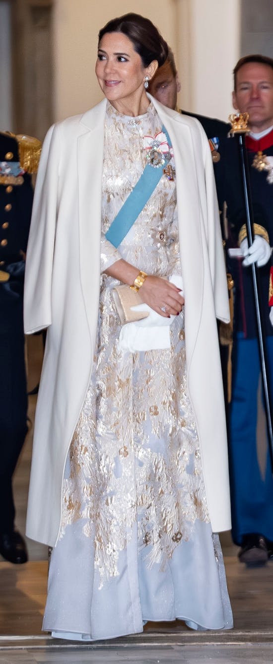 Dronning Mary så fantastisk ud til Store Nytårskur