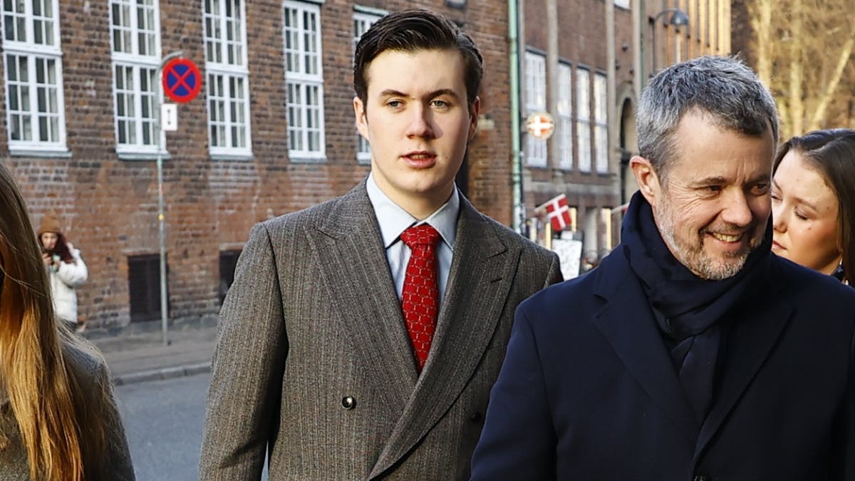 Kronprins Christian er netop nu i gang med sin militæruddannelse på Antvorskov Kaserne