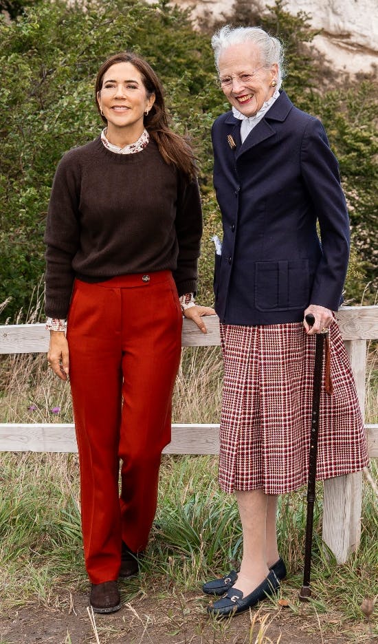 Mary og Margrethe nød sidste år at være på tur sammen til GeoCenter Møn