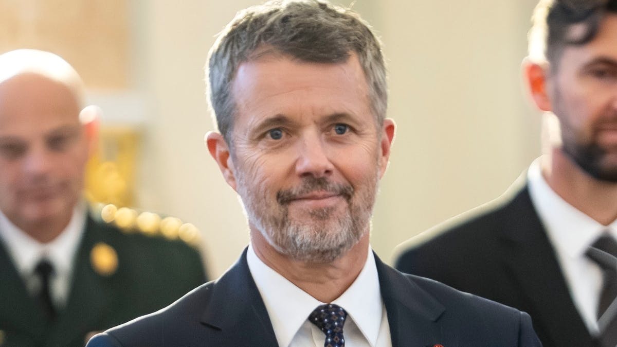 Kong Frederik har nok at se til i denne tid