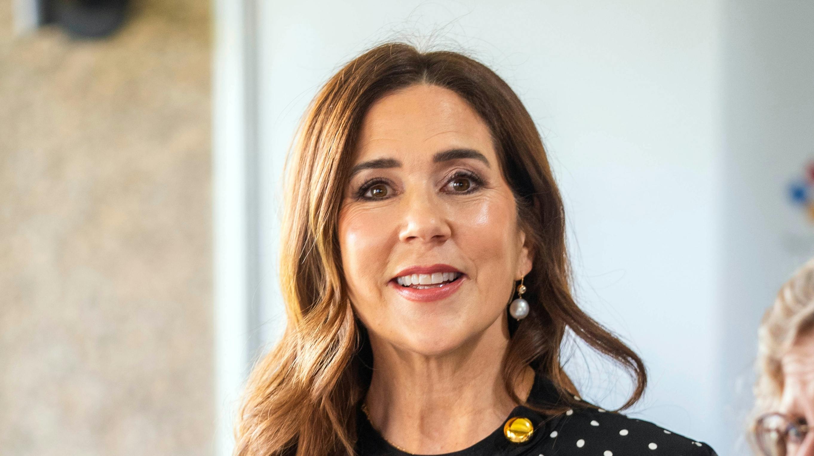 Dronning Mary har bevæget sig ud i kulden.