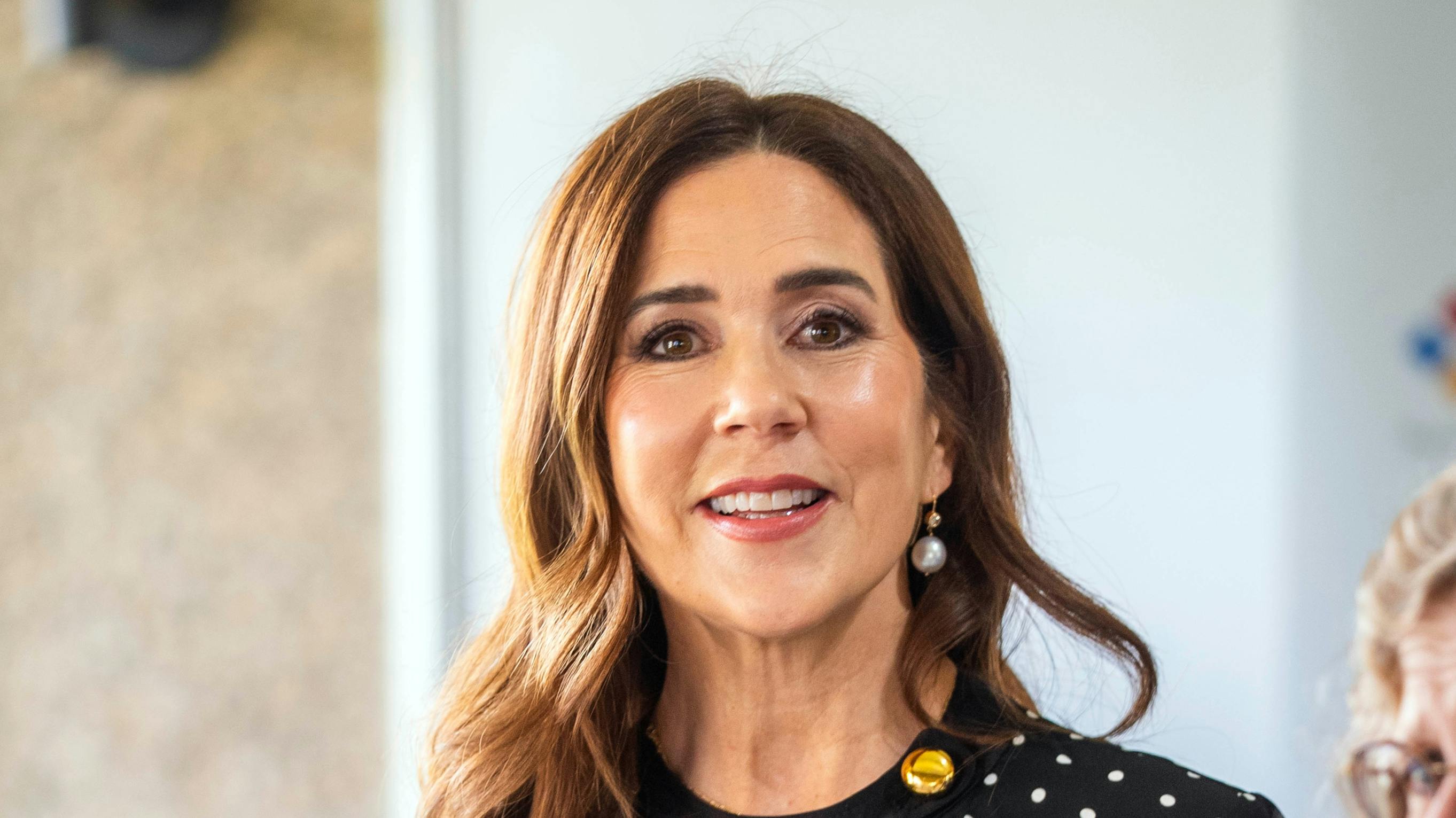 Dronning Mary har bevæget sig ud i kulden.