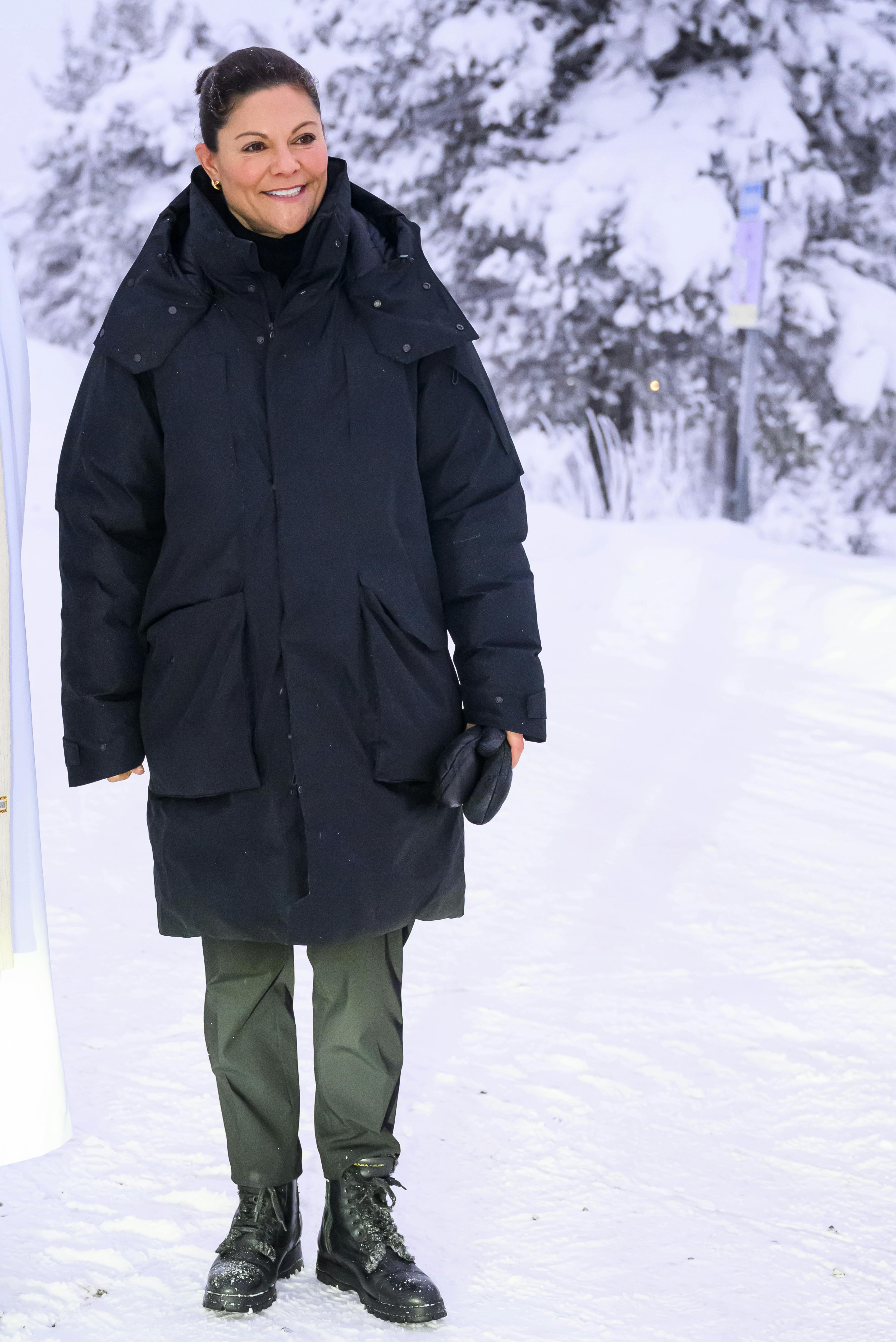 Kronprinsesse Victoria i Sälen den 12. januar 2026.