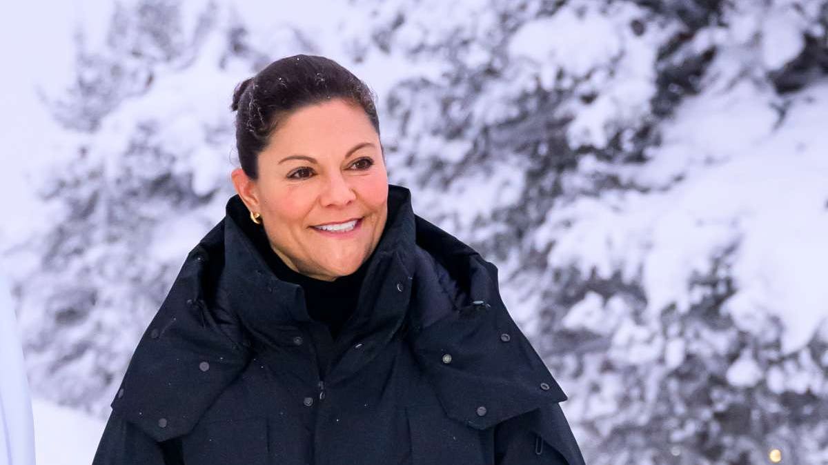 Kronprinsesse Victoria i Sälen den 12. januar 2026.