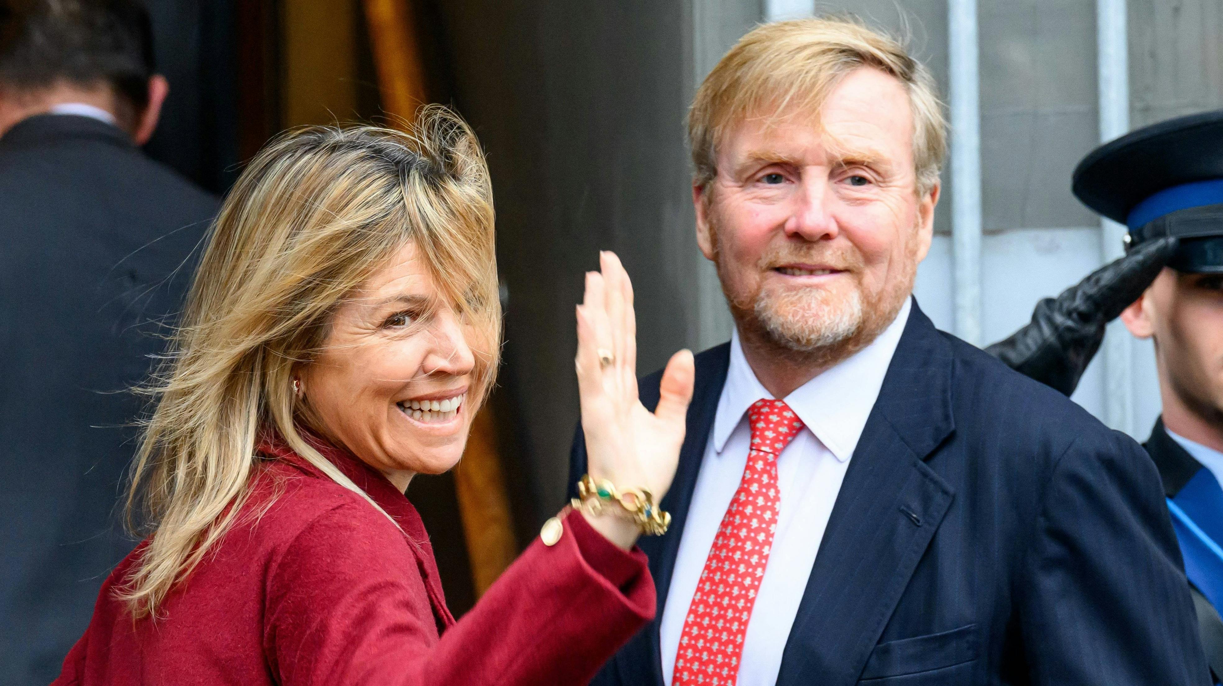 Dronning Maxima og kong Willem-Alexander har genoptaget arbejdet efter jul og nytår. 