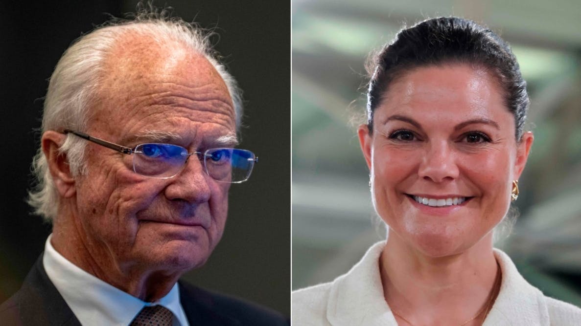 Kong Carl Gustaf og kronprinsesse Victoria var på opgave sammen. På billederne ses de til andre opgaver.