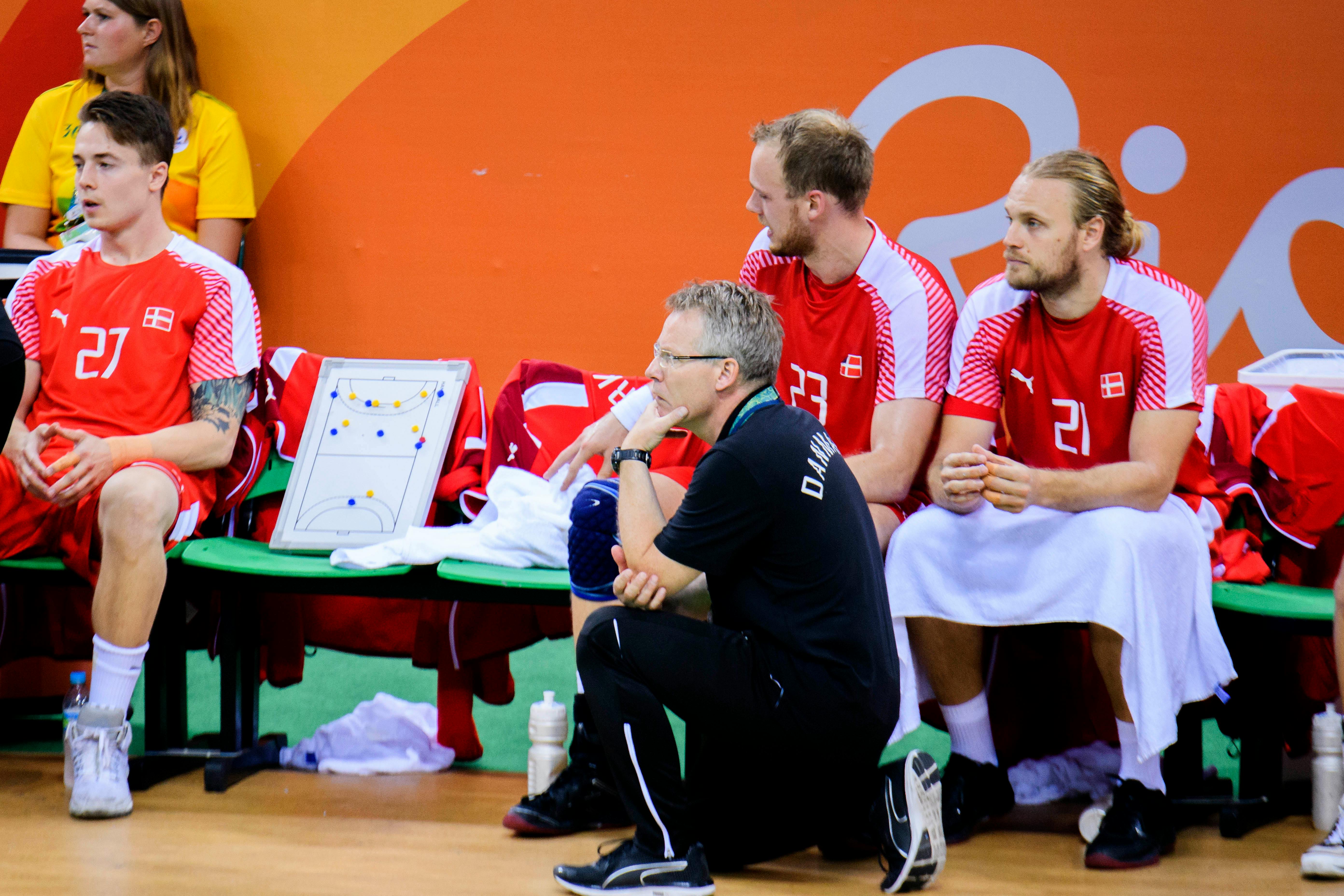 Gudmundur Gudmundsson under OL 2016, hvor håndboldherrerne vandt guld. 