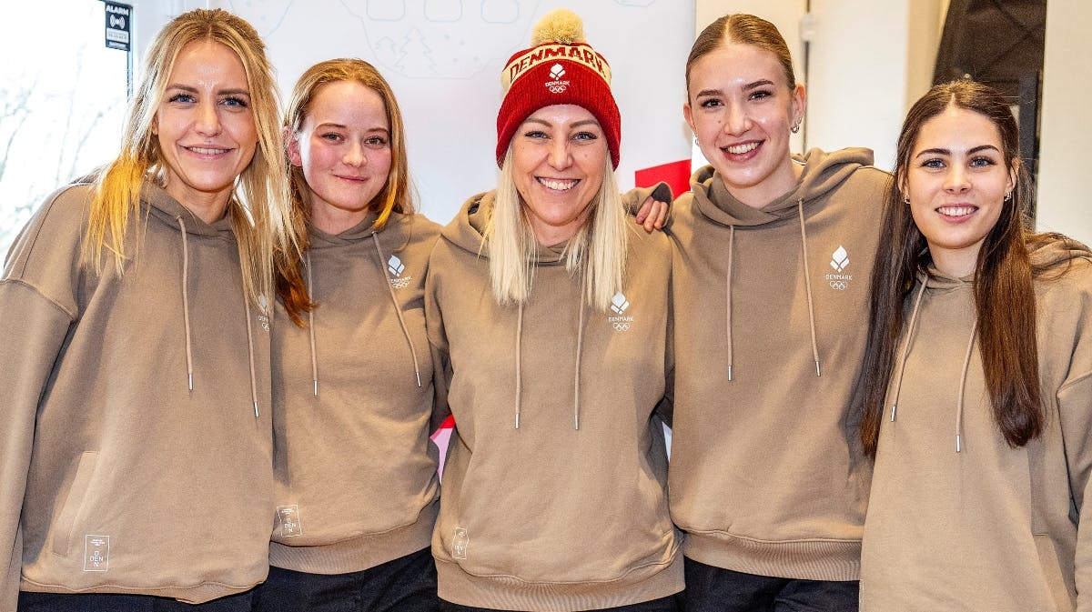 Curlinglandsholdet, som repræsenterer Danmark ved Vinter-OL i Italien, er klar til at kæmpe og hygge.