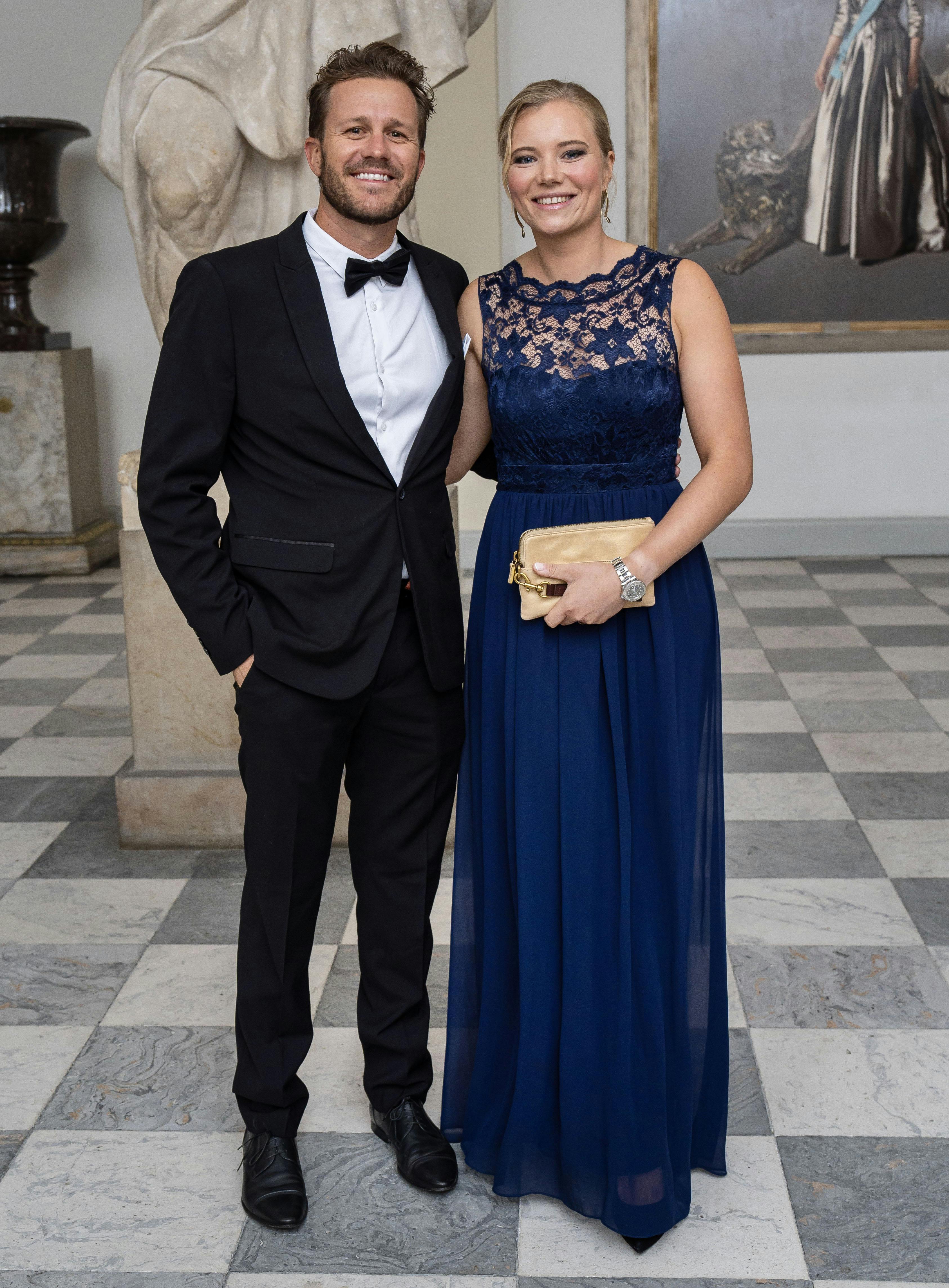 Anne-Marie Rindom med kæresten Ryan Palk.