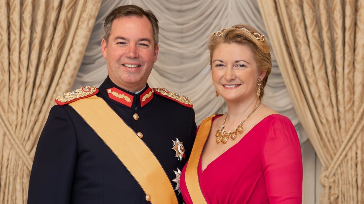 Storhertug Guillaume og storhertuginde Stéphanie