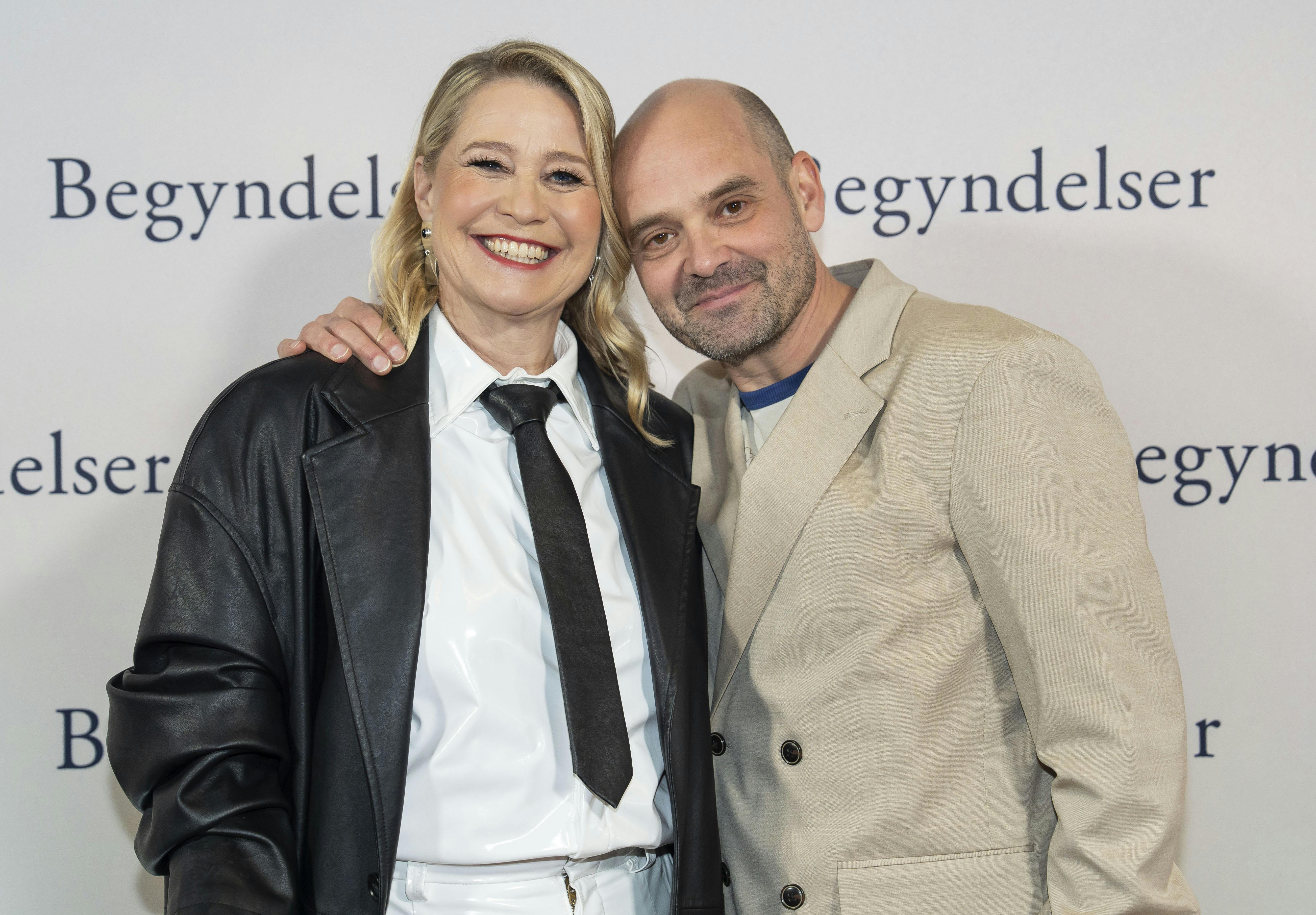 Trine Dyrholm og David Dencik spiller hovedrollerne i "Begyndelser" og var begge til gallapremiere på filmen.