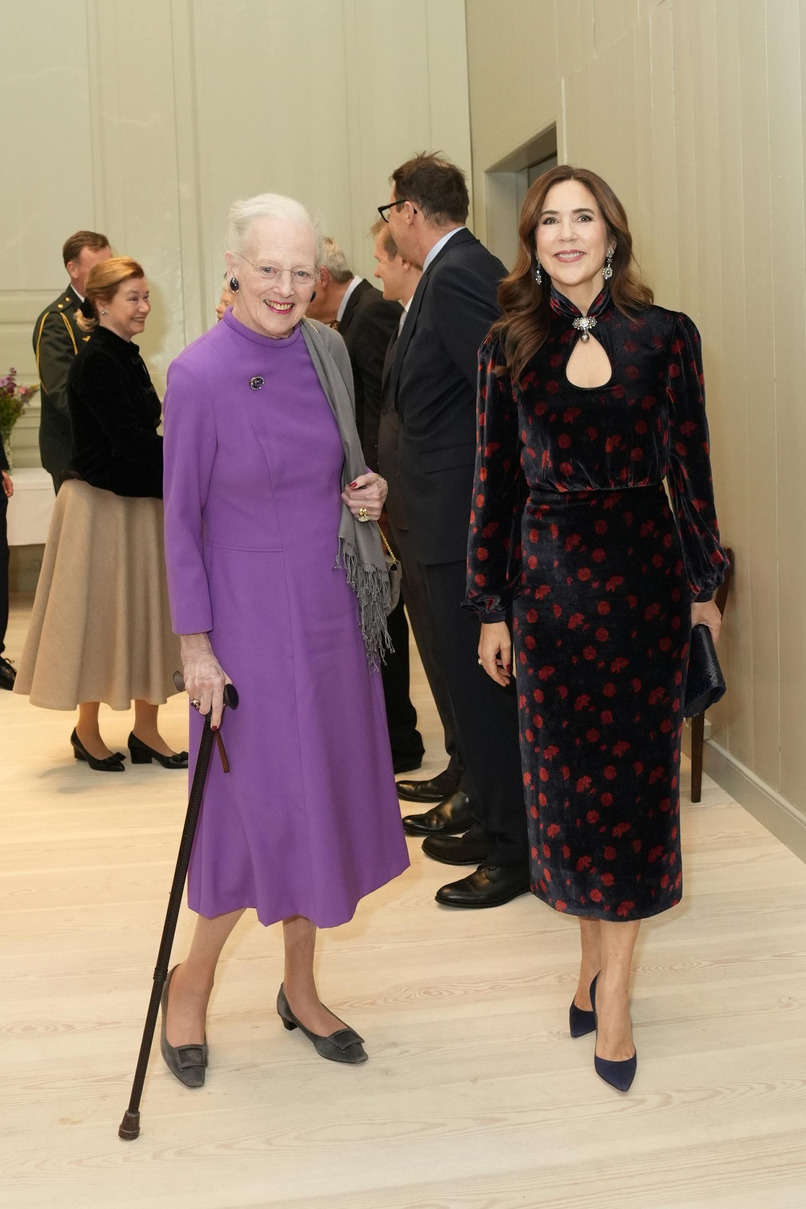 De to dronninger så ud til at nyde at være på opgave sammen.