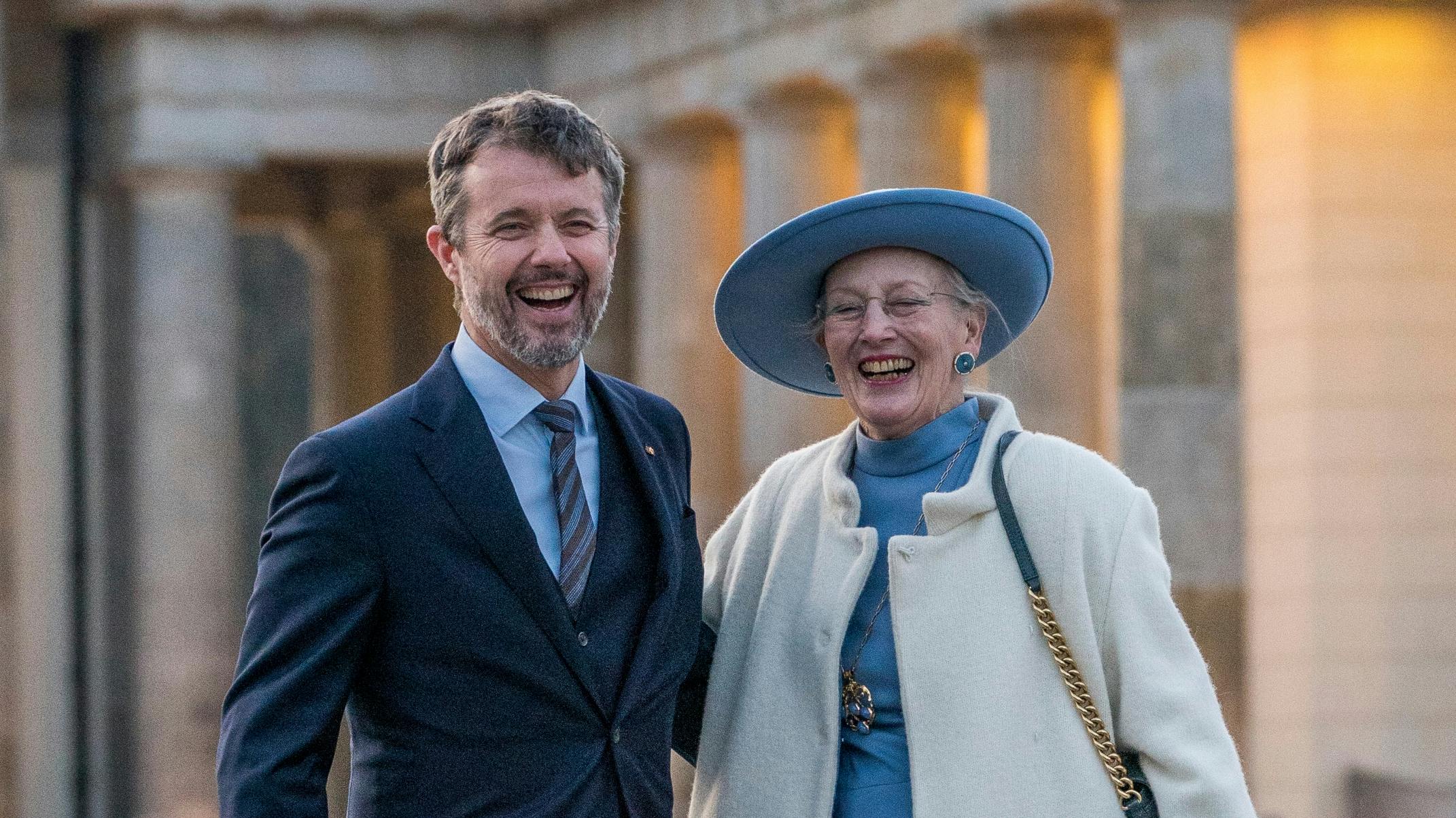 Kong Frederik og dronning Margrethe.