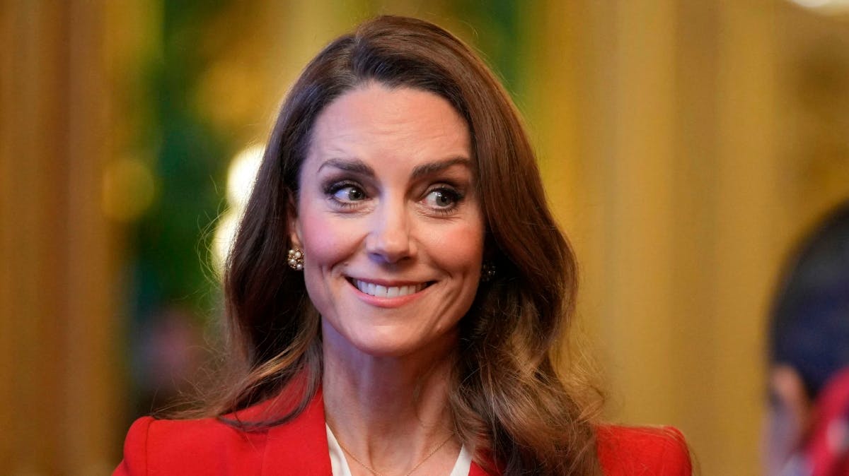 Prinsesse Kate strålede, da hun havde besøg på Windsor Castle.