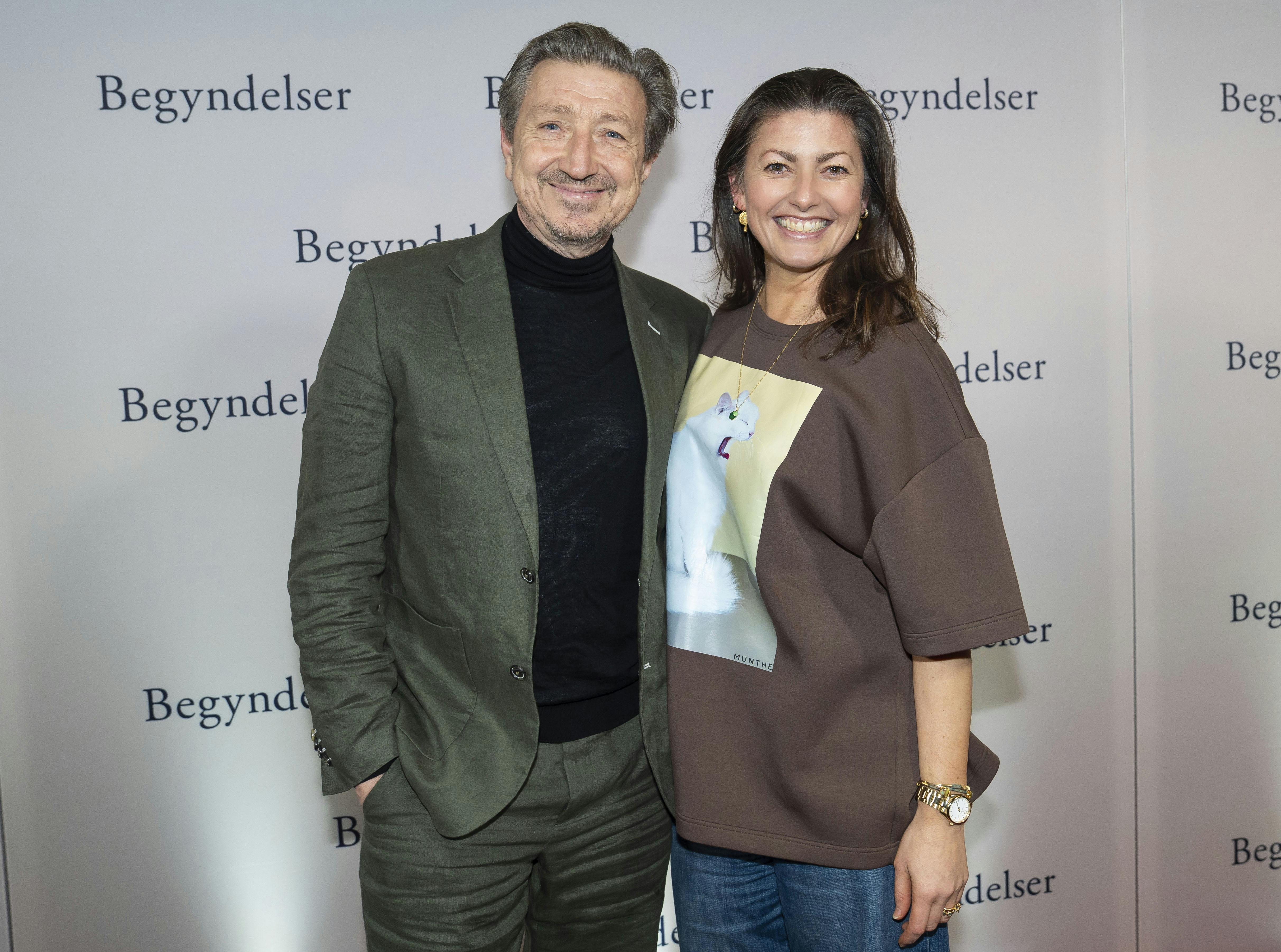 Kæresteparret Nicolaj Kopernikus og Sara Maria Franch-Mærkedahl elsker at gå i biografen sammen.