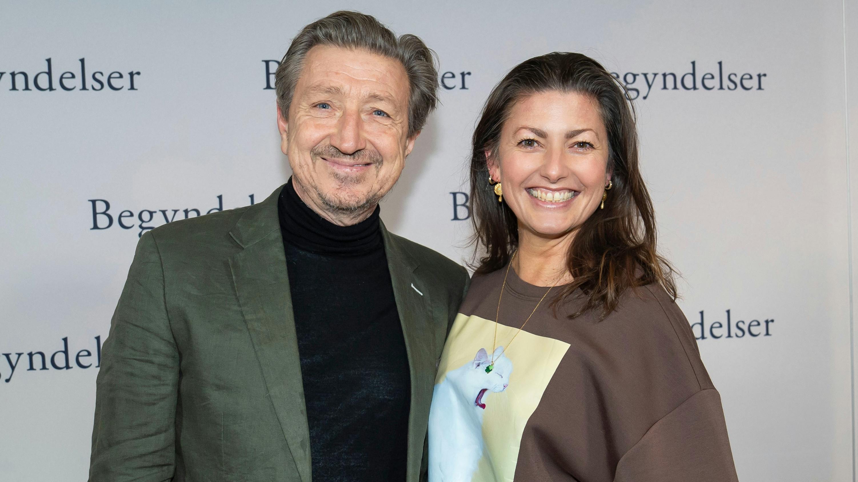 Kæresteparret Nicolaj Kopernikus og Sara Maria Franch Mærkedahl nød en hyggelig aften i biografen.