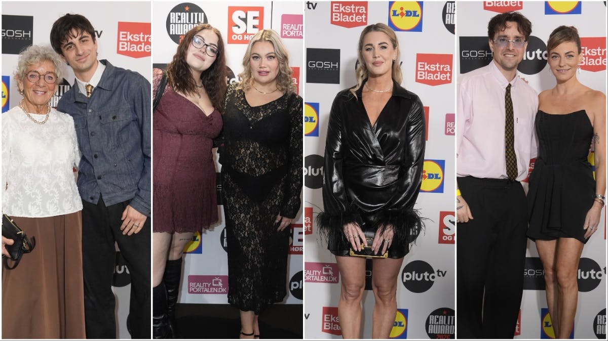 Masser af gæster til Reality Awards