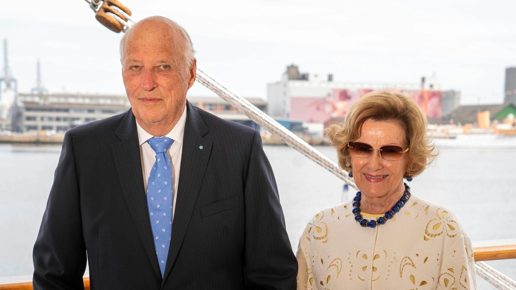 Kong Harald og dronning Sonja. 