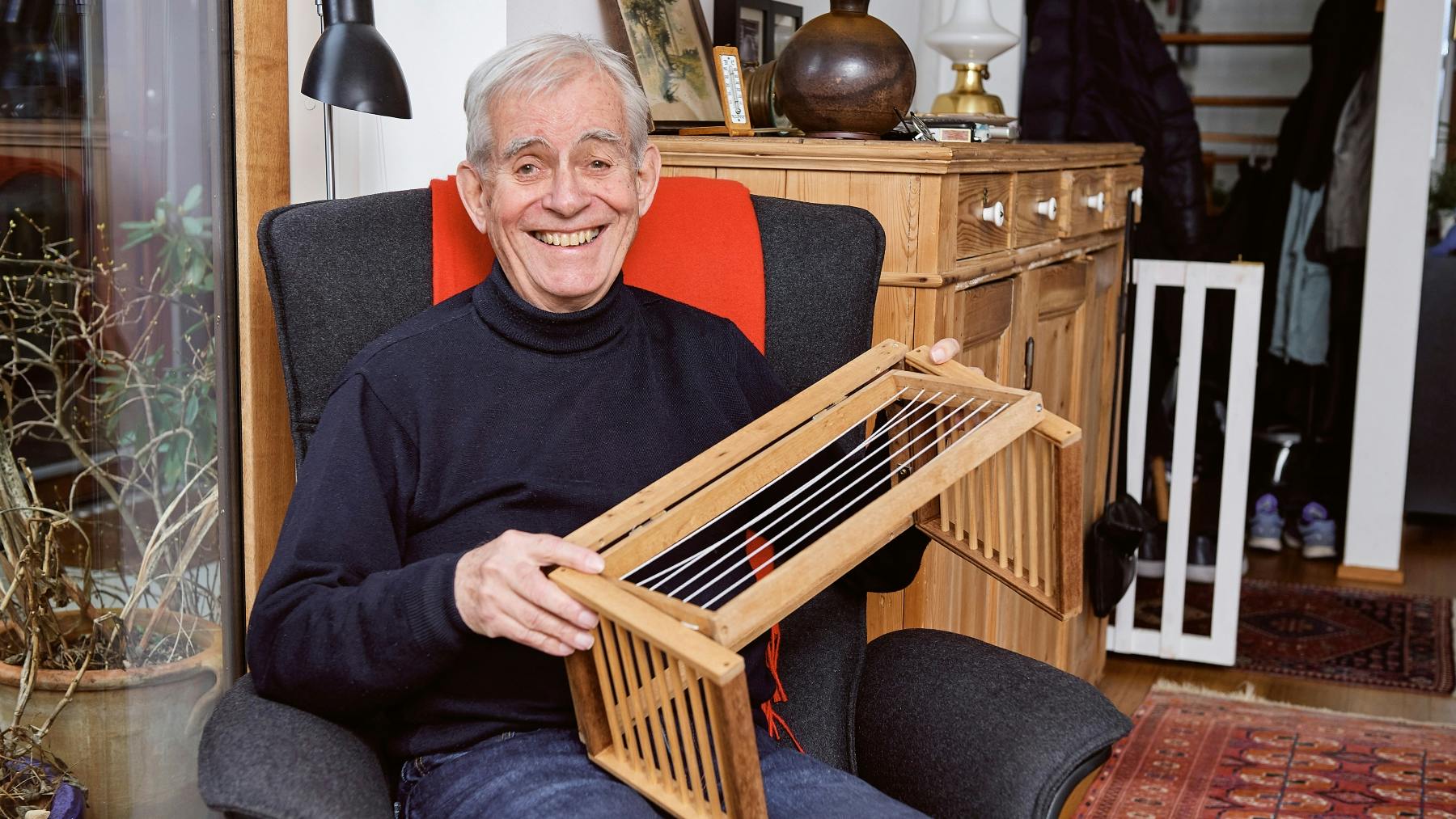 Kay Herting var i 2019 med i "Løvens Hule" med sin opfindelse, et tørrestativ, som ikke vælter i blæsevejr. 