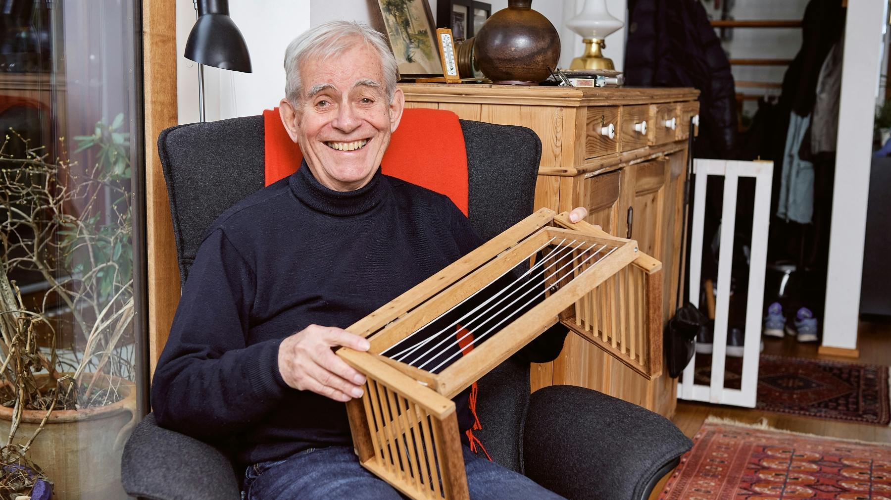 Kay Herting var i 2019 med i "Løvens Hule" med sin opfindelse, et tørrestativ, som ikke vælter i blæsevejr.