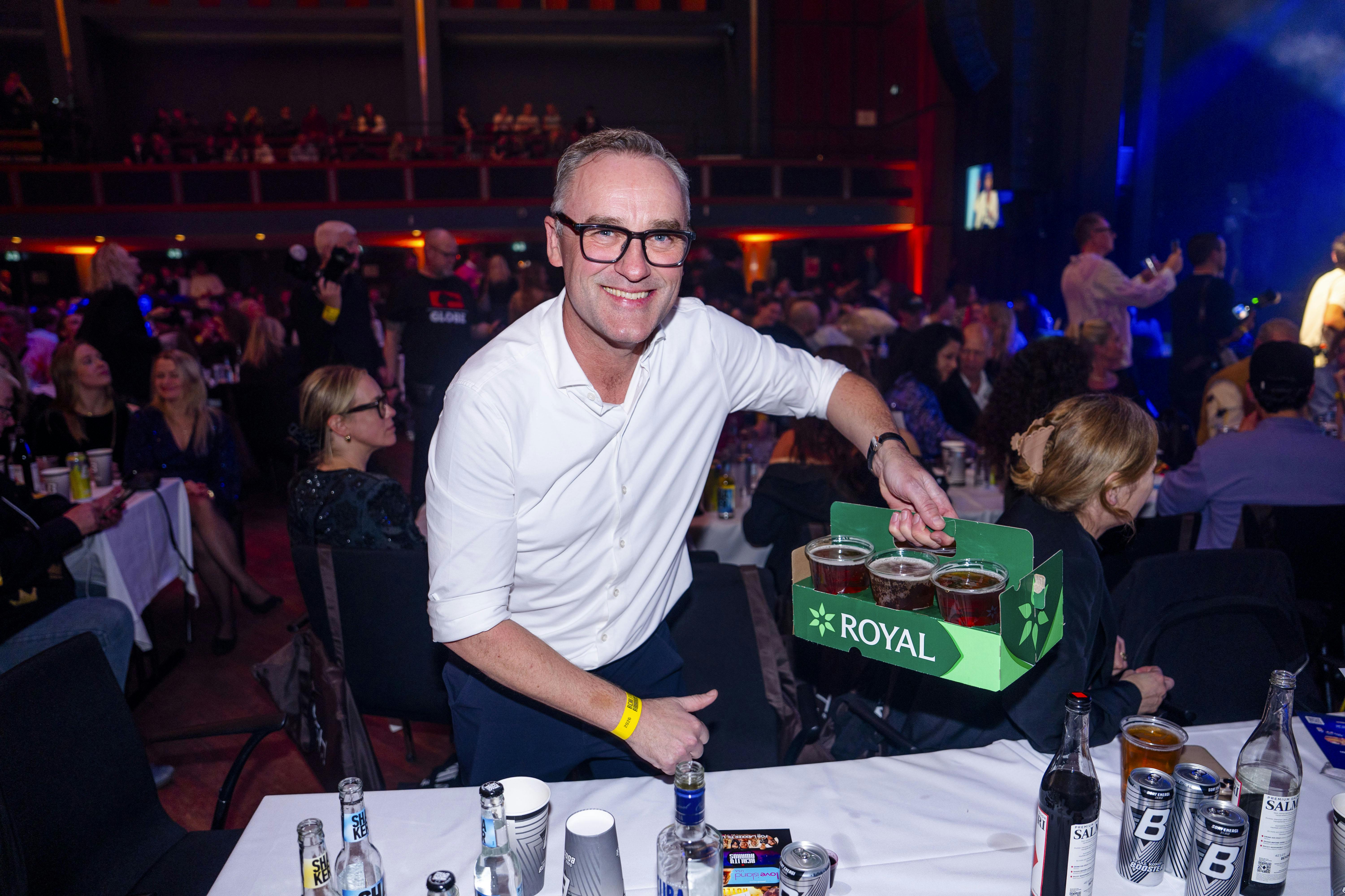 Peter Ingemann siger ikke nej til en god fest - og slet ikke Reality Awards! 