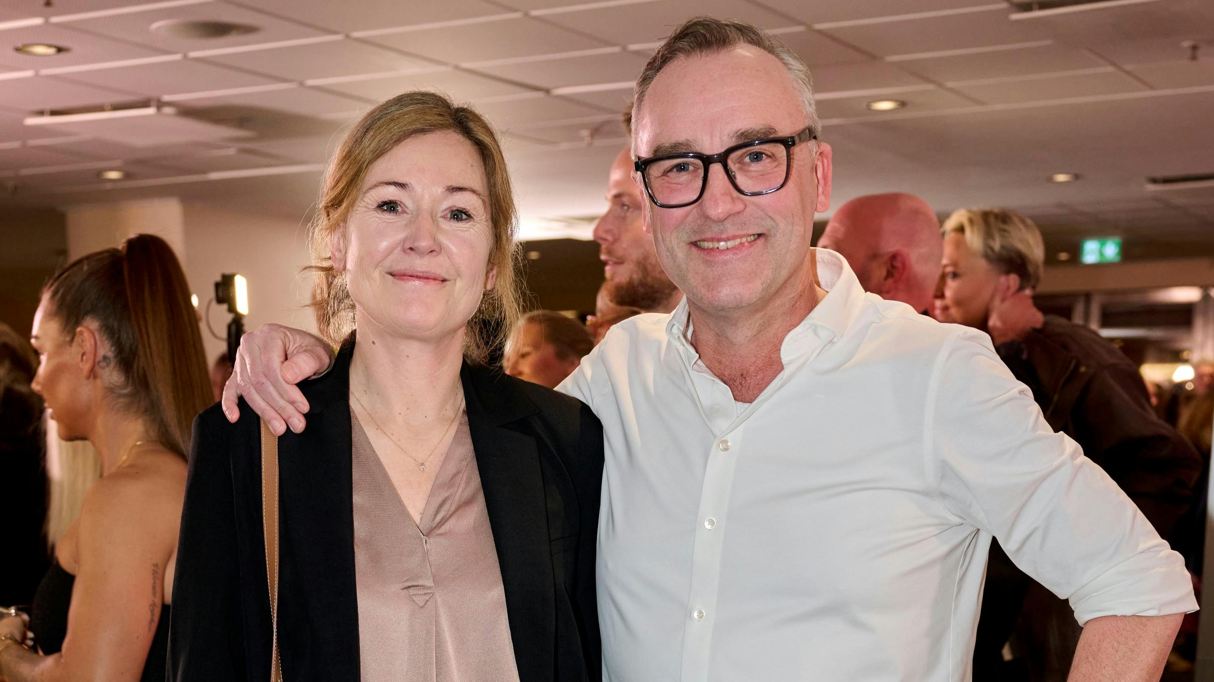 Peter Ingemann og hustruen Trine dukkede op til Reality Awards 2026.