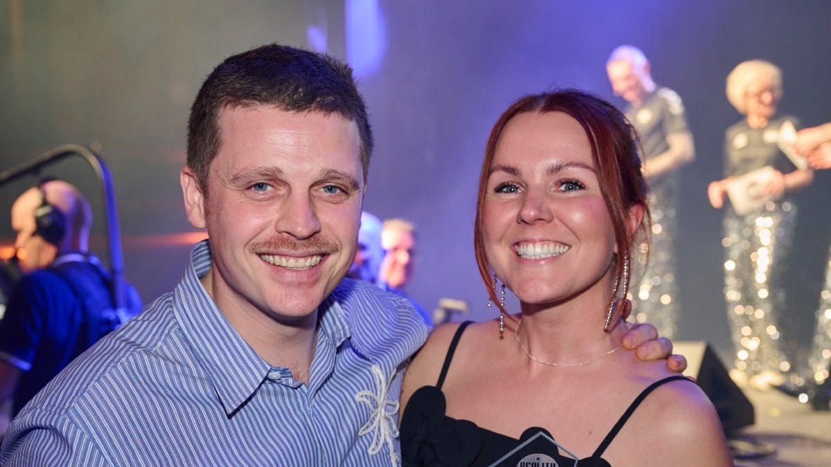 Amalie og Otto fra "Gift ved første blik" havde en fest til Reality Awards.