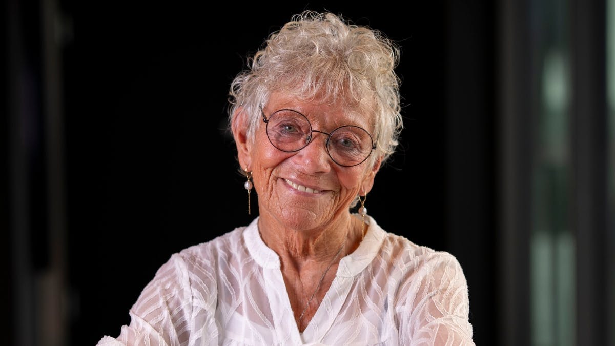 Kirsten Møldrup fra "Hotel Romantik" festede løs til Reality Awards.