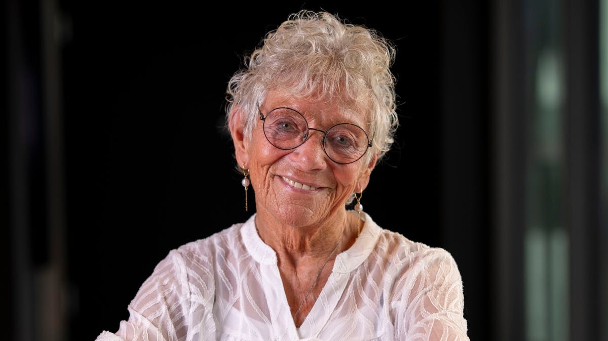 Kirsten Møldrup fra "Hotel Romantik" festede løs til Reality Awards.