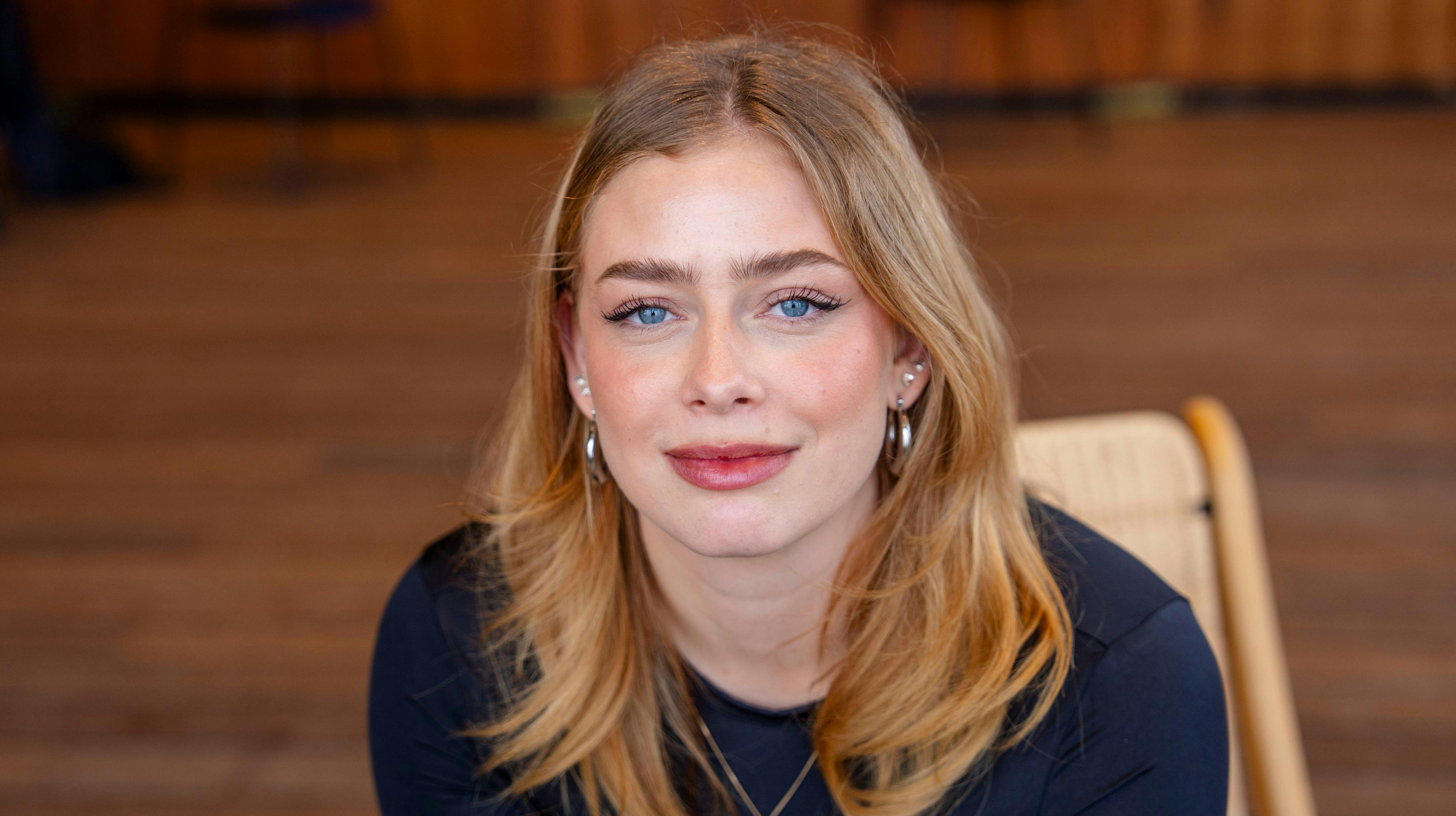 Melissa Bentsen lod tårerne få frit løb under optagelserne til Spillet.