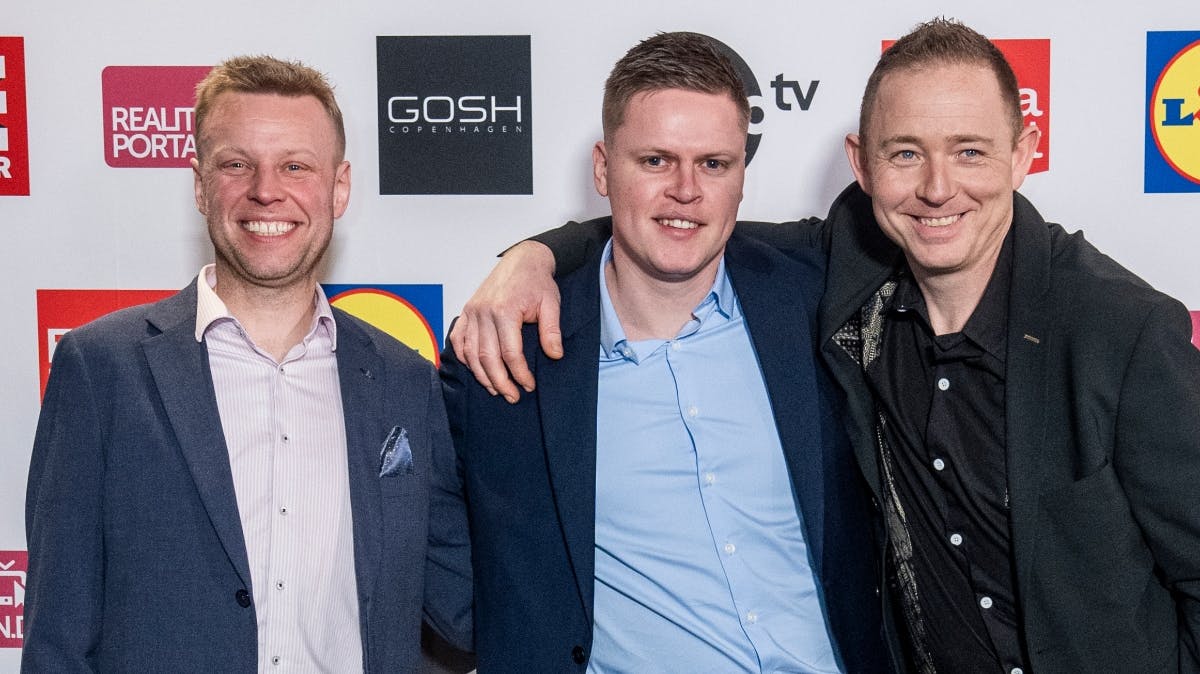 Michael, Chris og Martin datede alle Kimi i "Landmand søger kærlighed".