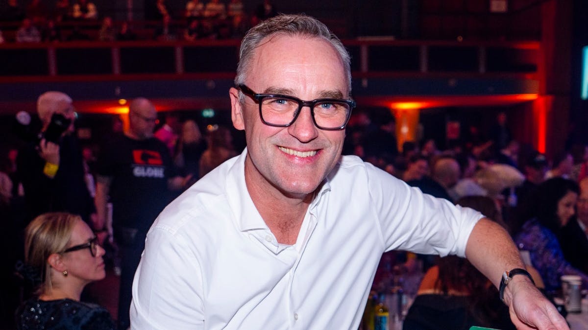 Peter Ingemann til Reality Awards.