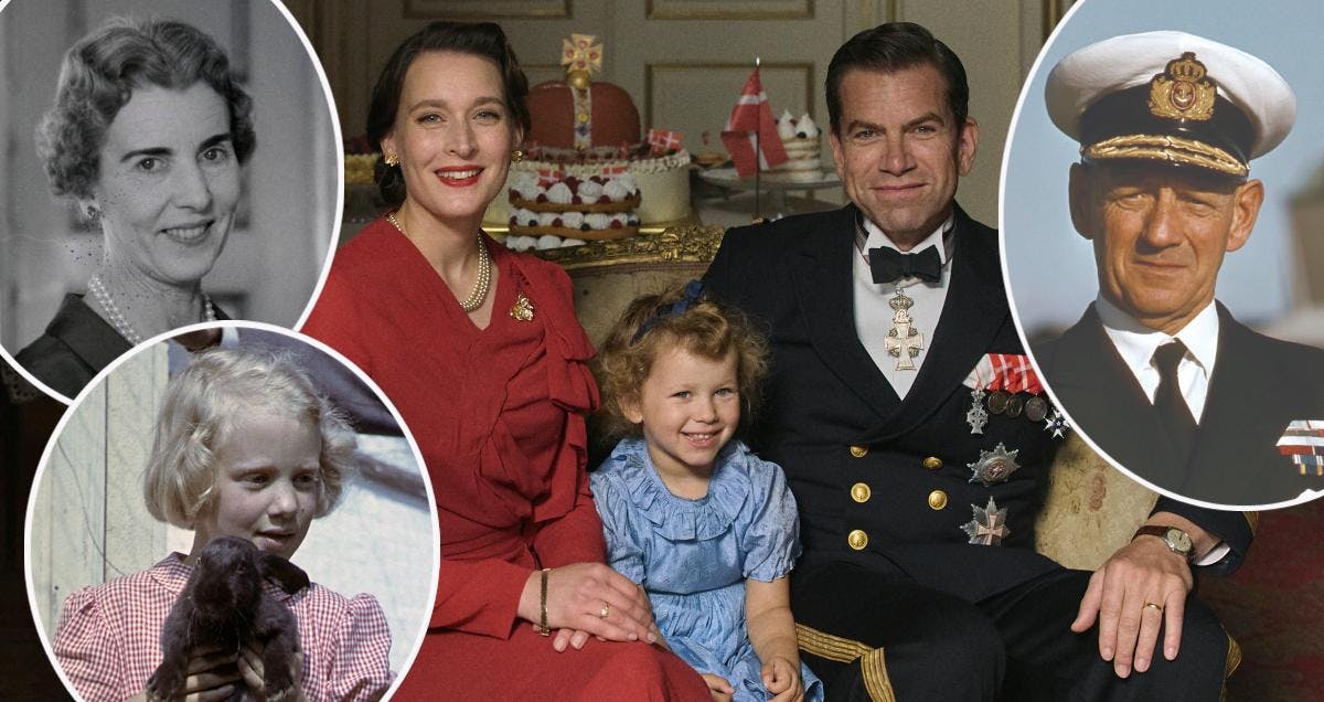 TV 2 står bag ny dramaserie med titlen "Margrethe", der handler om daværende prinsesse Margrethes barndom. 