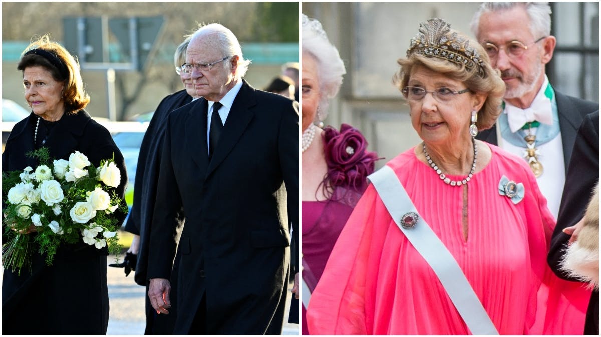 Kong Carl Gustaf har mistet sin søster, prinsesse Désirée.