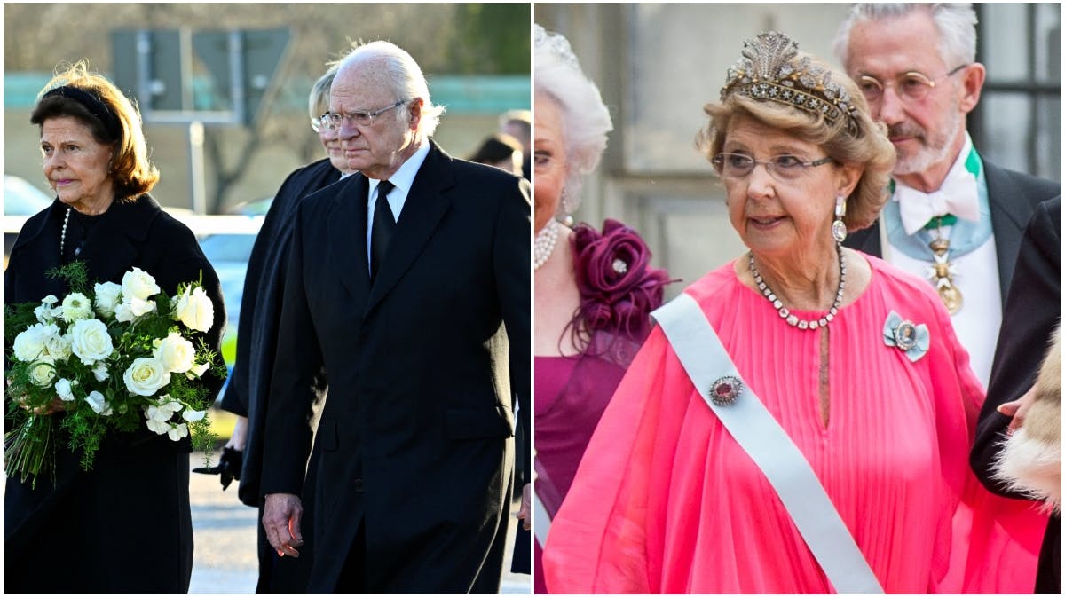Kong Carl Gustaf har mistet sin søster, prinsesse Désirée.