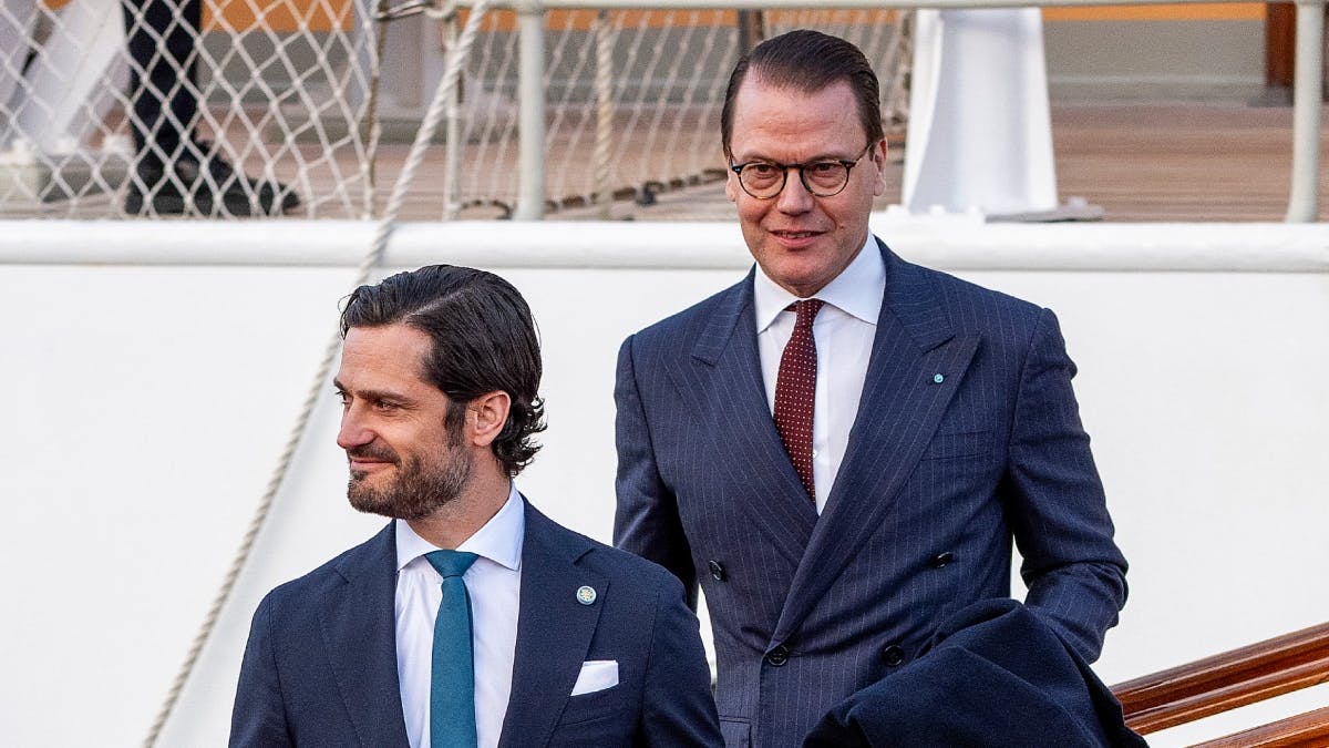 Prins Carl Philip og prins Daniel&nbsp;