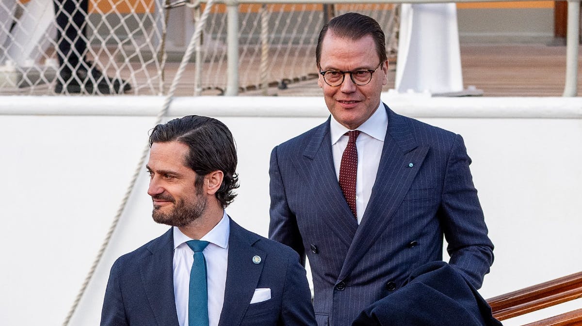 Prins Carl Philip og prins Daniel 