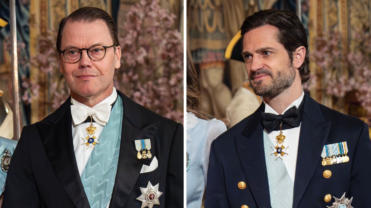 Prins Daniel og prins Carl Philip