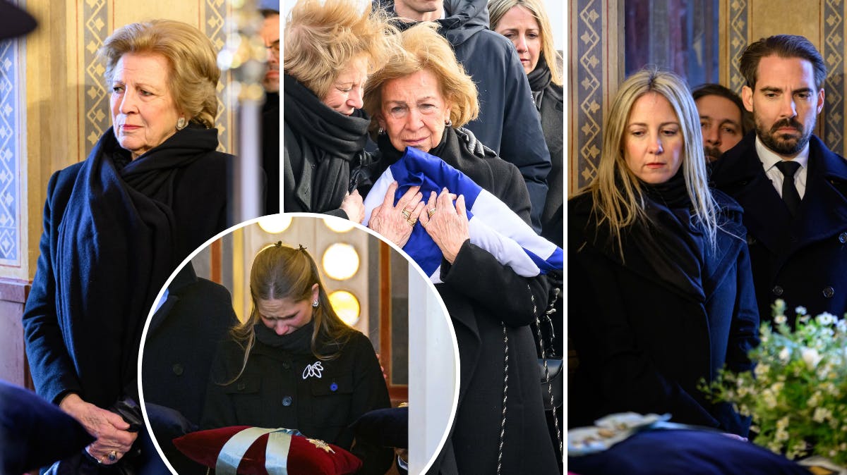 Prinsesse Irene blev begravet mandag den 19. januar.