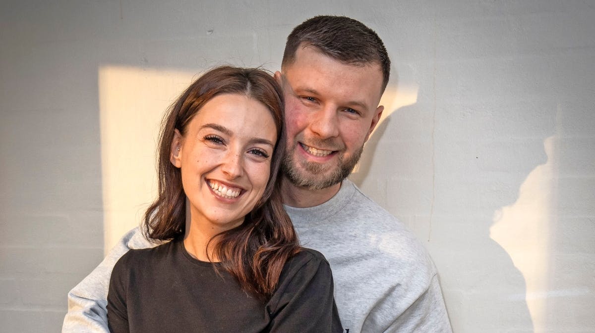 Maria og Daniel er flyttet til Fredensborg. 