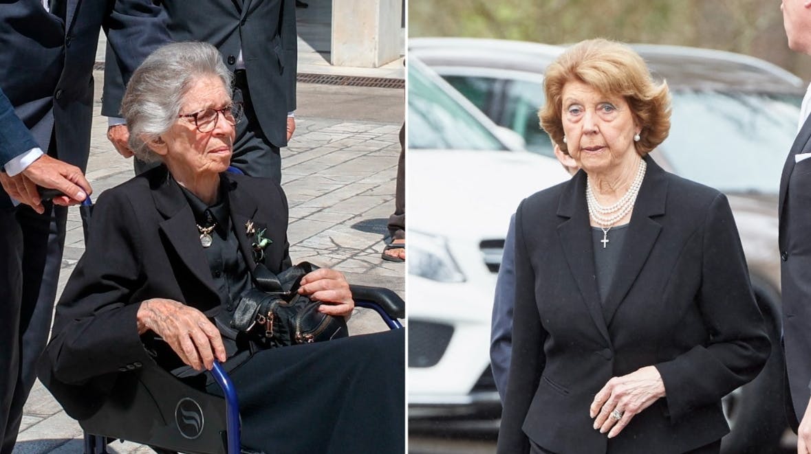 Prinsesse Irene (til venstre) døde den 15. januar 2026. Prinsesse Désirée døde den 21. januar 2026.