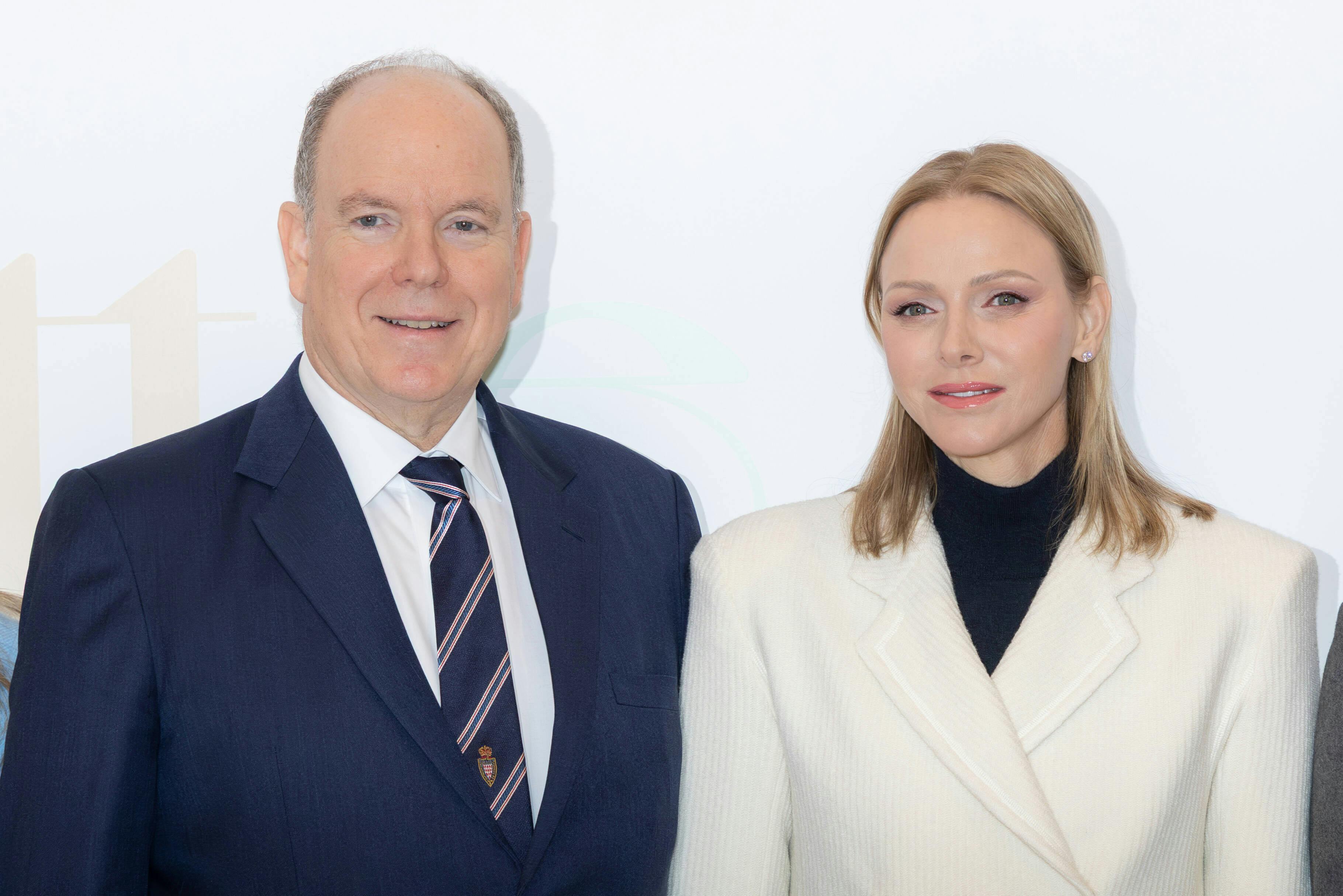 Fyrstinde Charlene med det nye look.